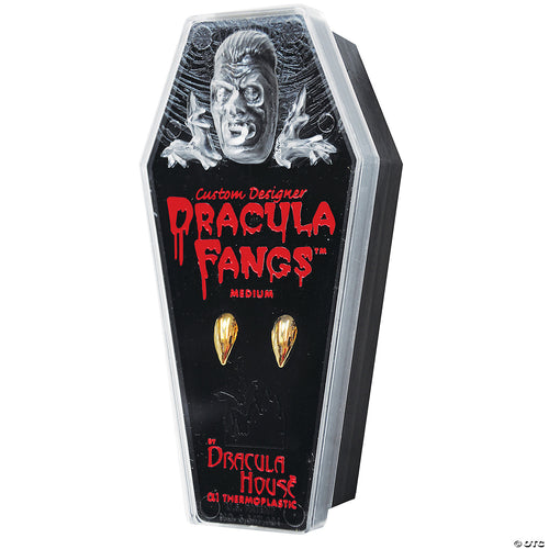 gold vampire fangs