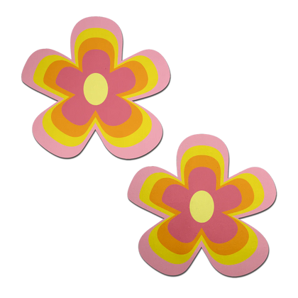 Groovy Flower Pasties in Pink Lemonade | Pastease