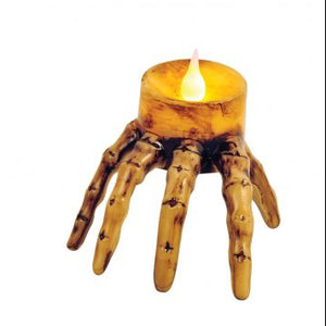hand tea light