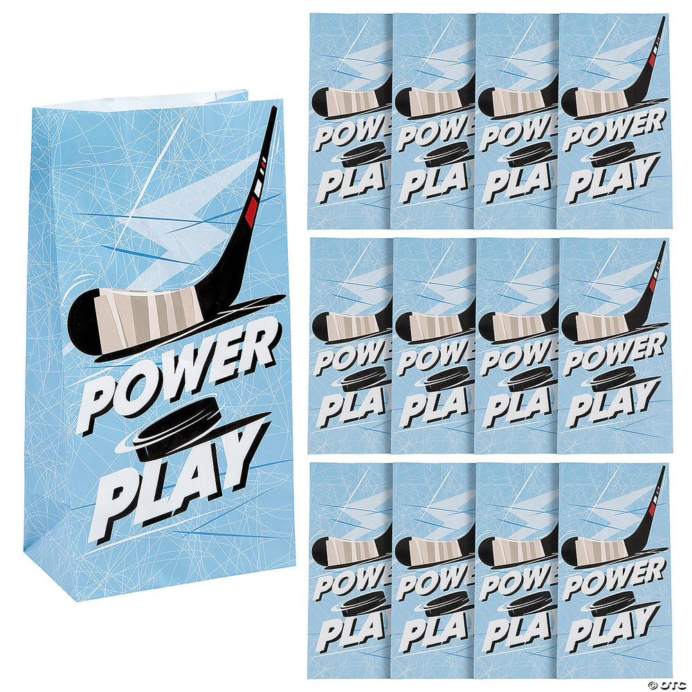 Hockey Treat Bags 12ct