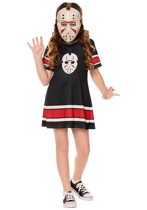 Girl's Jason Universe Jersey Dress Costume