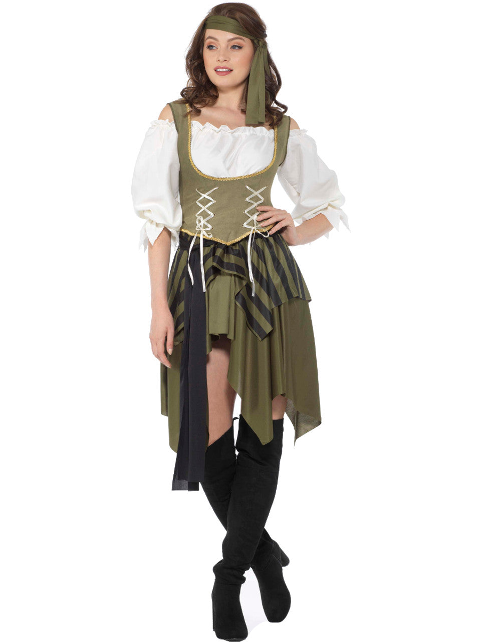 Swashbuckler Pirate Girl Women's Costume