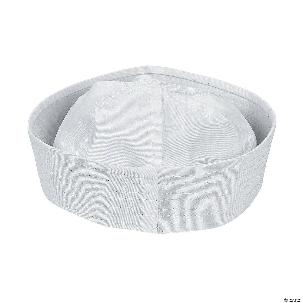 White Cotton Sailor Hats