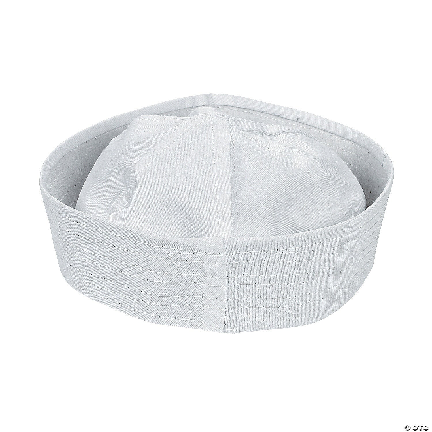 White Cotton Sailor Hats
