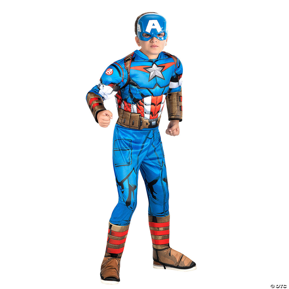Kids Marvel Captain America (Steve Rogers) Costume - Medium 8-10