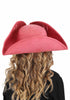 Kids Pink Tricorn Pirate Hat