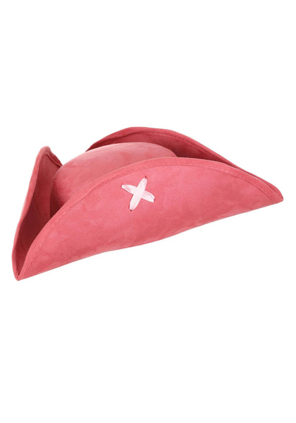 Kids Pink Tricorn Pirate Hat