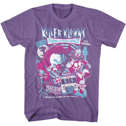 Killer Klowns Crazy Bunch Tee | Adult 