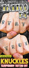Knuckles | Alphabet  Temporary Tattoos