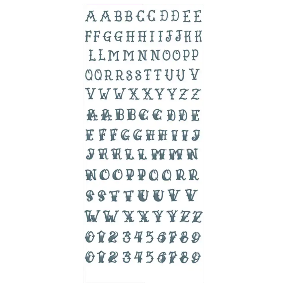 Knuckles | Alphabet  Temporary Tattoos