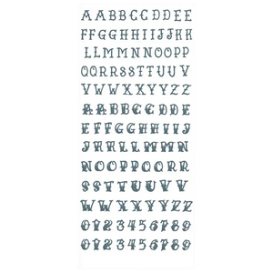 Knuckles | Alphabet  Temporary Tattoos