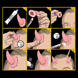 Large Devil Horns | Black Label Latex