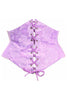 Lavish Lavender Lace Corset Belt Cincher