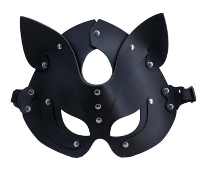 LEATHERETTE FACE MASK | CAT