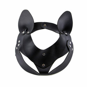 LEATHERETTE FACE MASK | CAT