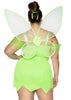 Plus Pretty Pixie With Wings Costume