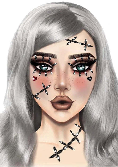 Stitch Face Jewels