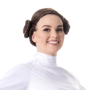 Princess Leia Bun Wig | Adult