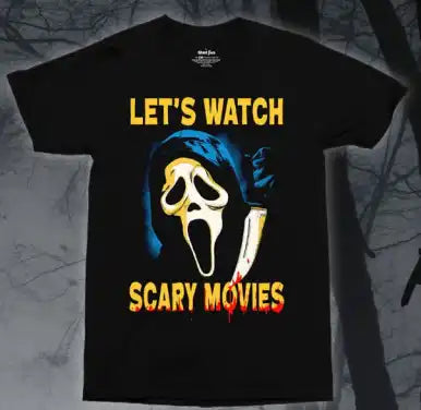 Ghost Face Shirt | Let's Watch Scary Movies