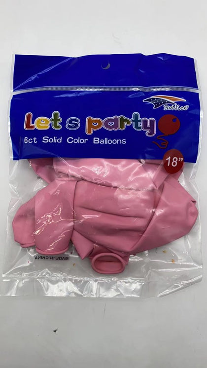 pink balloons 