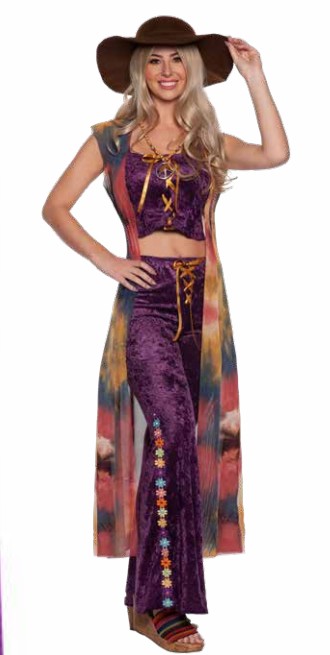 Meadow Hippie Costume | Adult