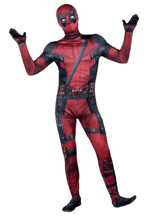 Marvel Deadpool Zentai Suit Costume for Men