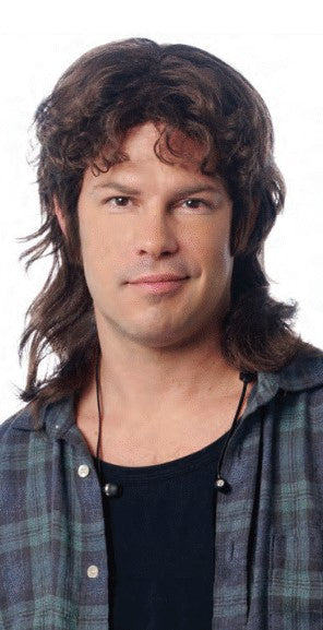 Hipster Mullet Brown | Wig