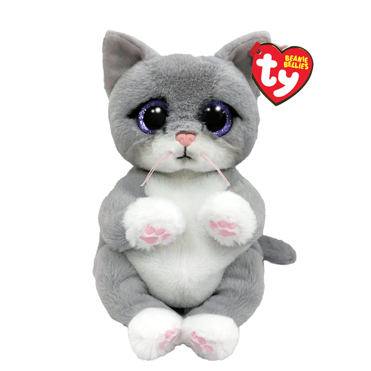 Morgan Grey Cat | Ty Inc Beanie Bellies