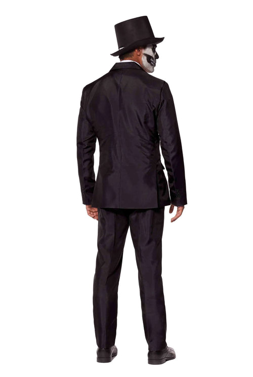 Skeleton Grunge Black Suit | Adult