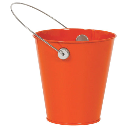 Metal Bucket | Orange