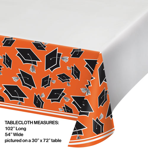 Orange Table Cover | Graduation