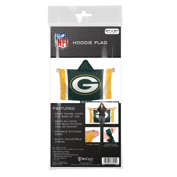 Denver Broncos 3x5 Hoodie Flags