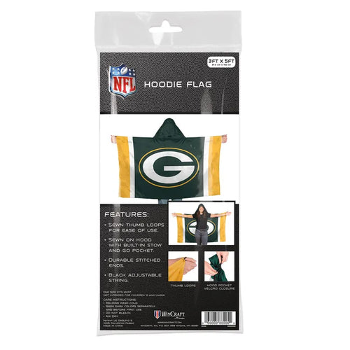 Denver Broncos 3x5 Hoodie Flags