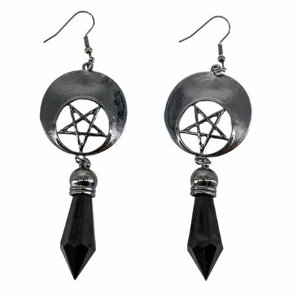 Pentagram Star Earrings