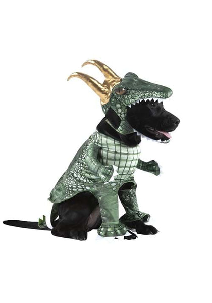 Alligator Variant Loki Pet Costume for Dogs