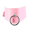 Pink Choker With O-Ring | Adult