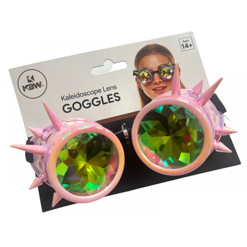 Pink Kaleidoscope Goggles