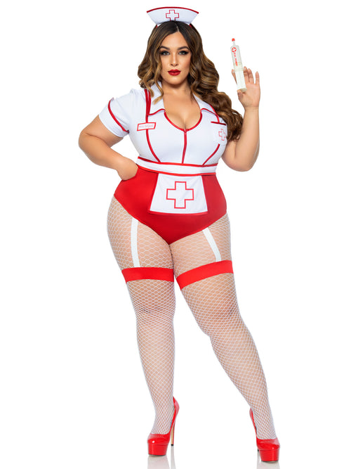 plus size sexy nurse costume