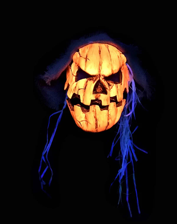 UV Reactive Glow Pumpkin Monster | Mask