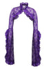 Purple Lace Shrug Bolero Jacket