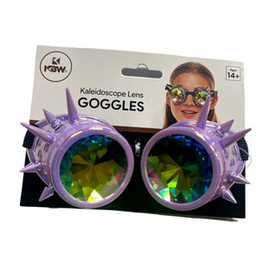 Purple Kaleidoscope Goggles
