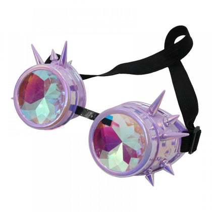 Purple Kaleidoscope Goggles