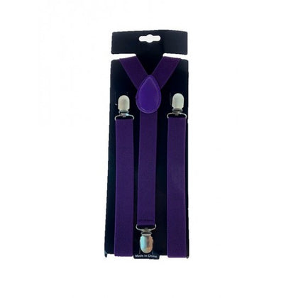 Purple Suspenders