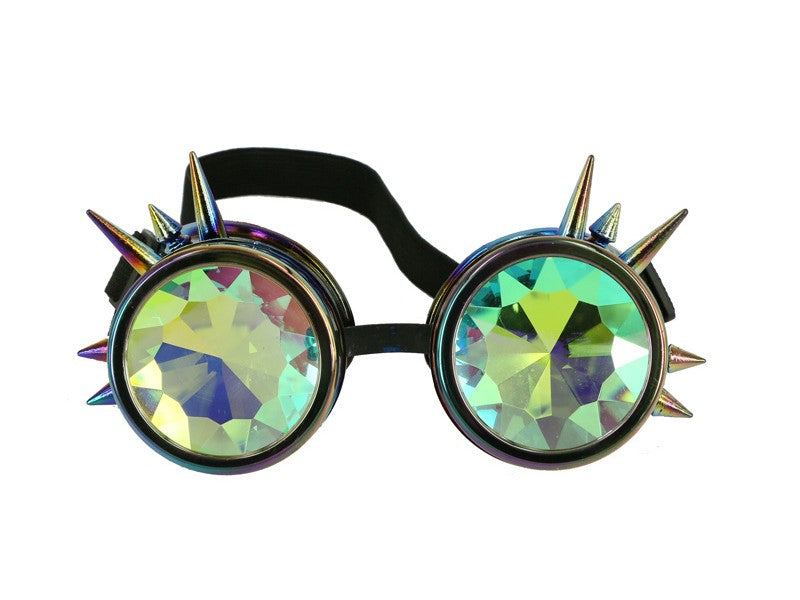 Rainbow Kaleidoscope Goggles