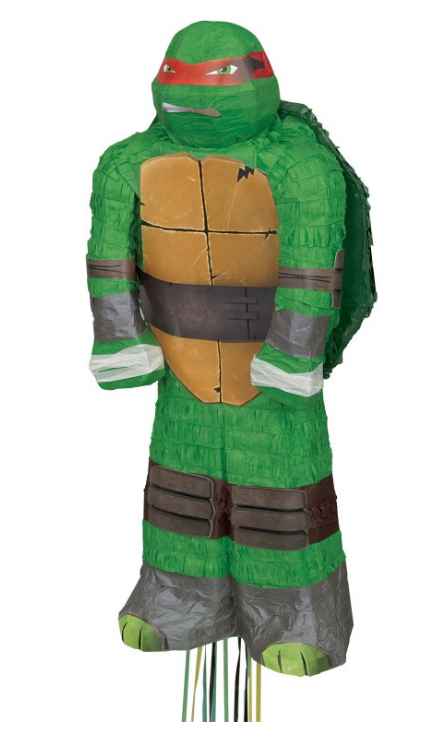 Teenage Mutant Ninja Turtles Pinata - Raphael  Red