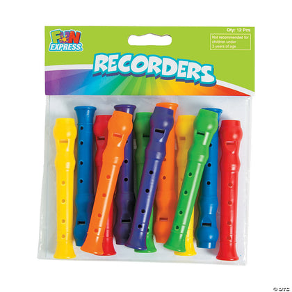 Mini Recorders 12pc