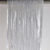 Sequin Backdrop Curtain Black 5'wx10'h