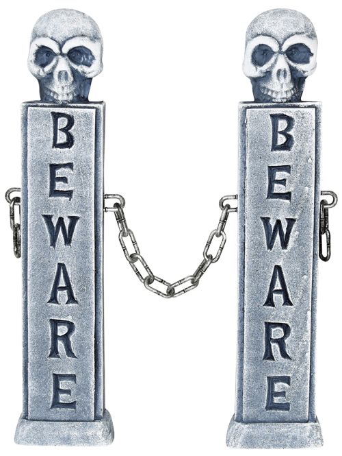 Cemetery Tombstone Marker Set 2pk