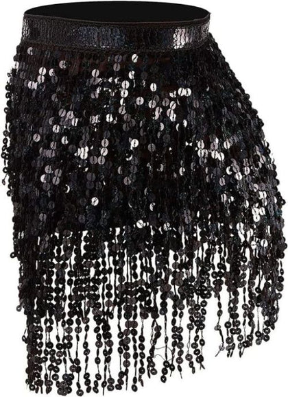 Fringe Skirt | Black