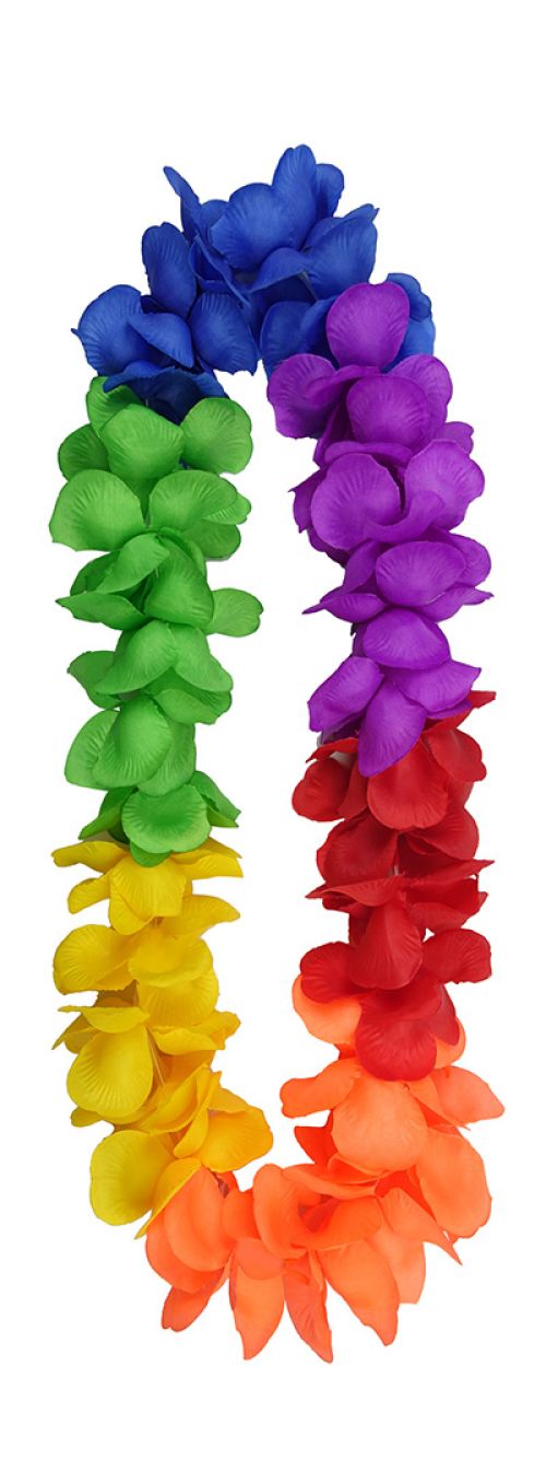 48" Rainbow Lei